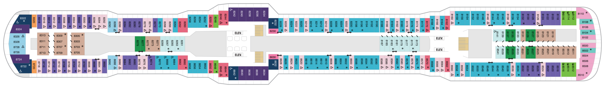 Deck 8 plan